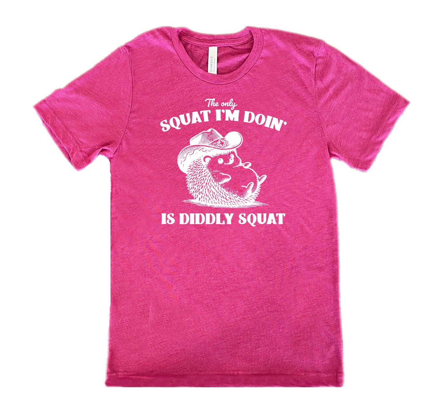 The Only Squat I'm Doing Is Diddly Squat Shirt Unisex