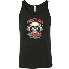 Thick Thighs And Sleep Deprived Shirt Unisex