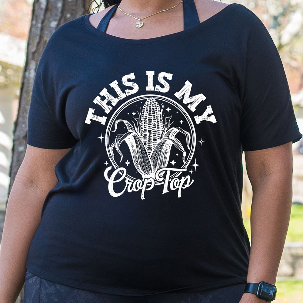 This Is My Crop Top | Slouchy Tee