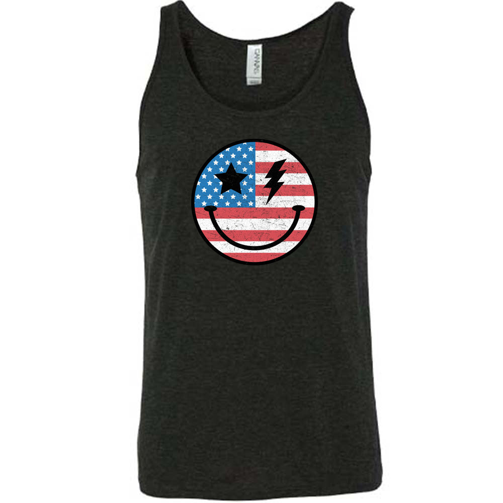 USA Smiley Face Shirt Unisex