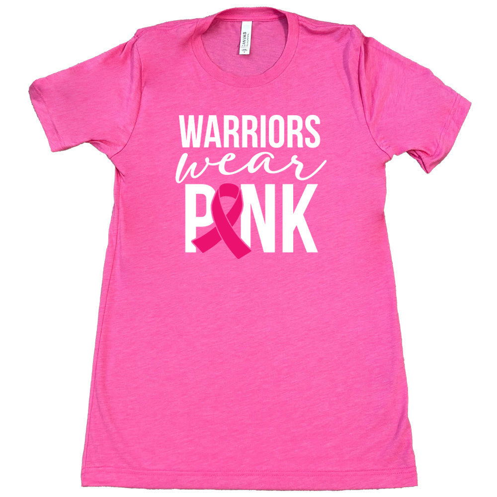 Warriors Wear Pink Shirt Unisex