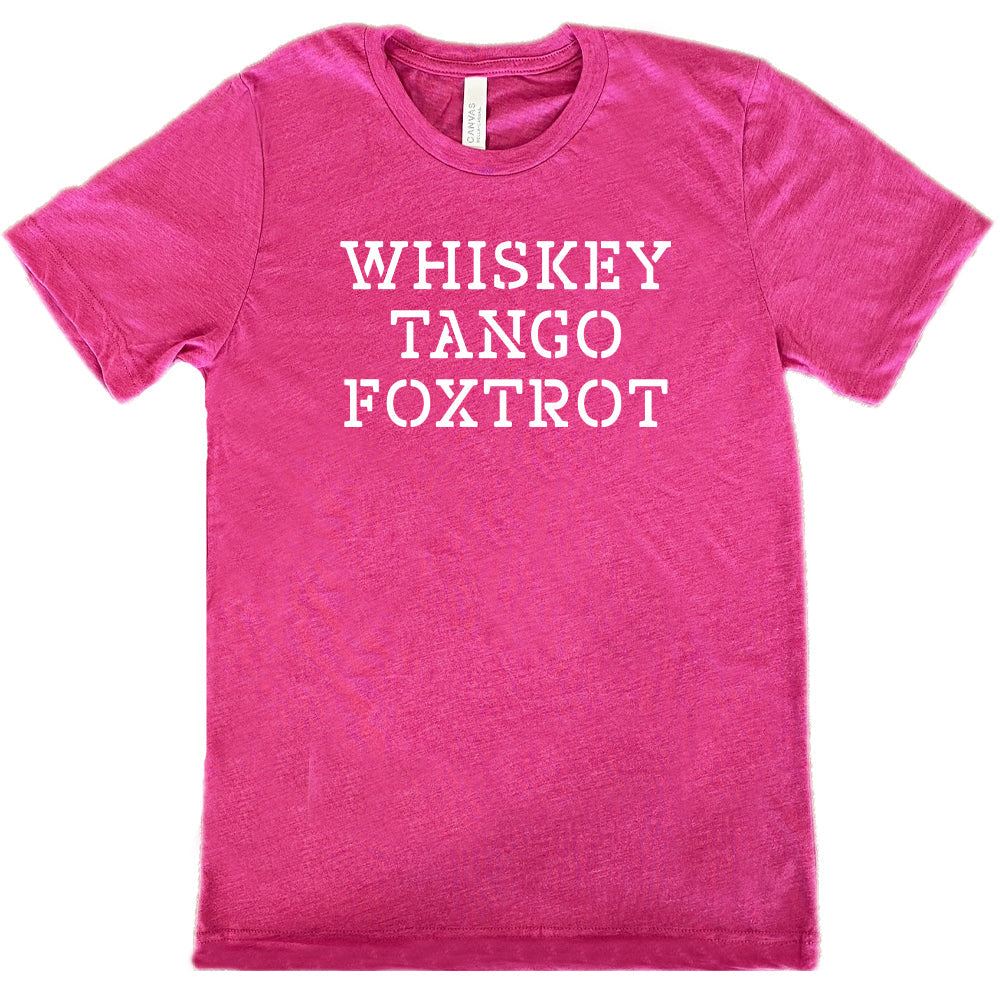 Whiskey Tango Foxtrot Shirt Unisex