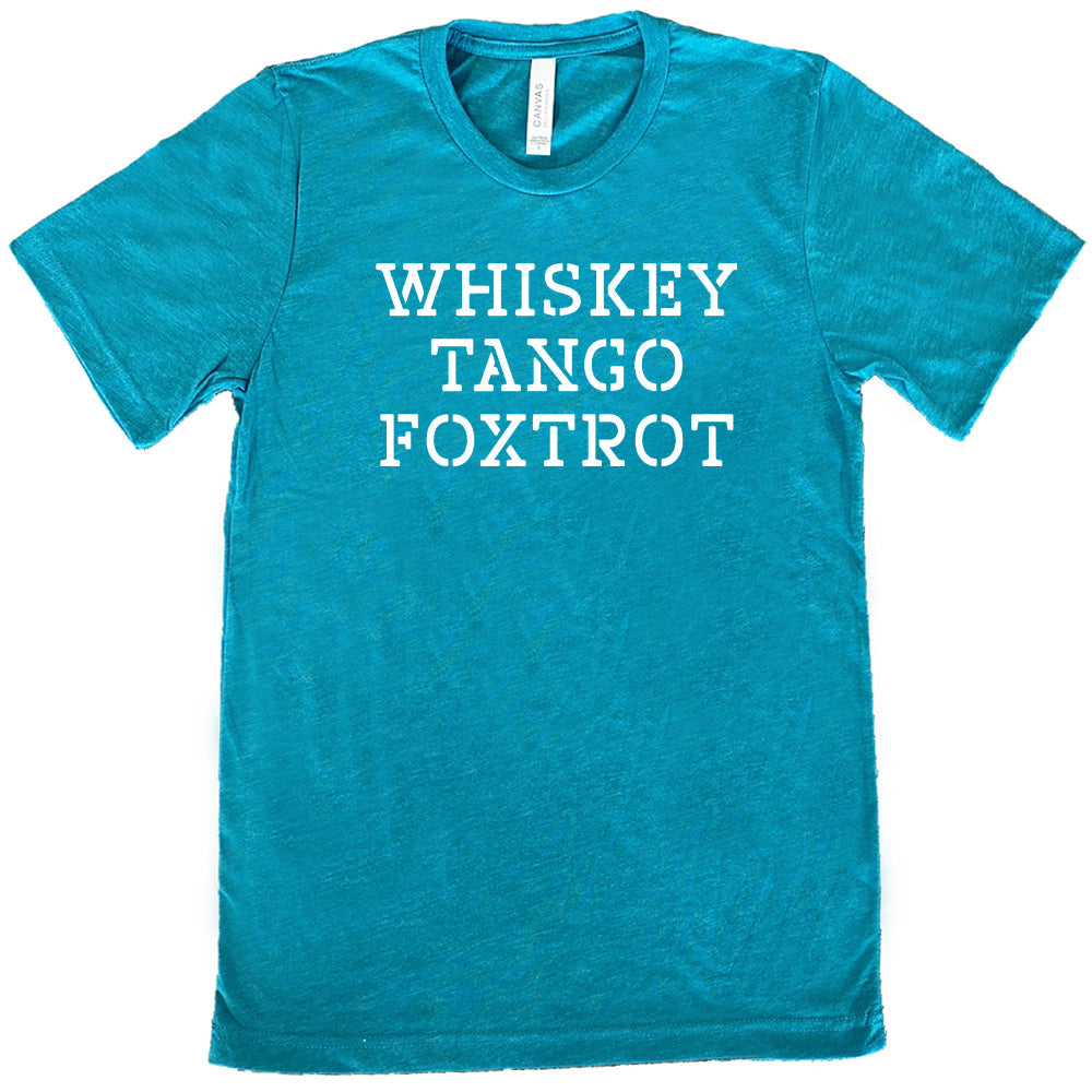 Whiskey Tango Foxtrot Shirt Unisex