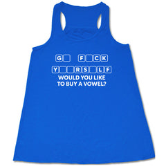 Would You Like to Buy a Vowel? Shirt