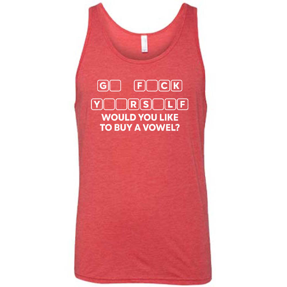 Would You Like to Buy a Vowel? Shirt Unisex
