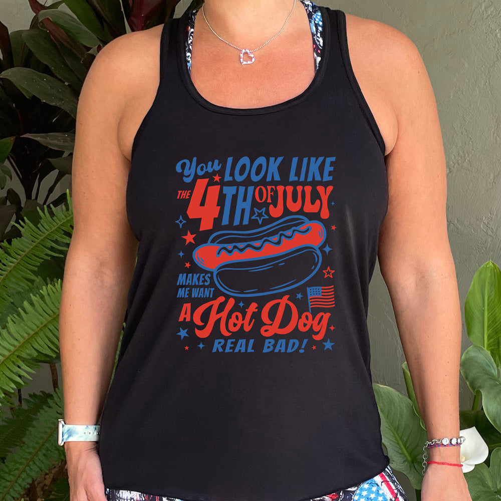 You Look Like the 4th of July Makes Me Want A Hot Dog Real Bad Shirt