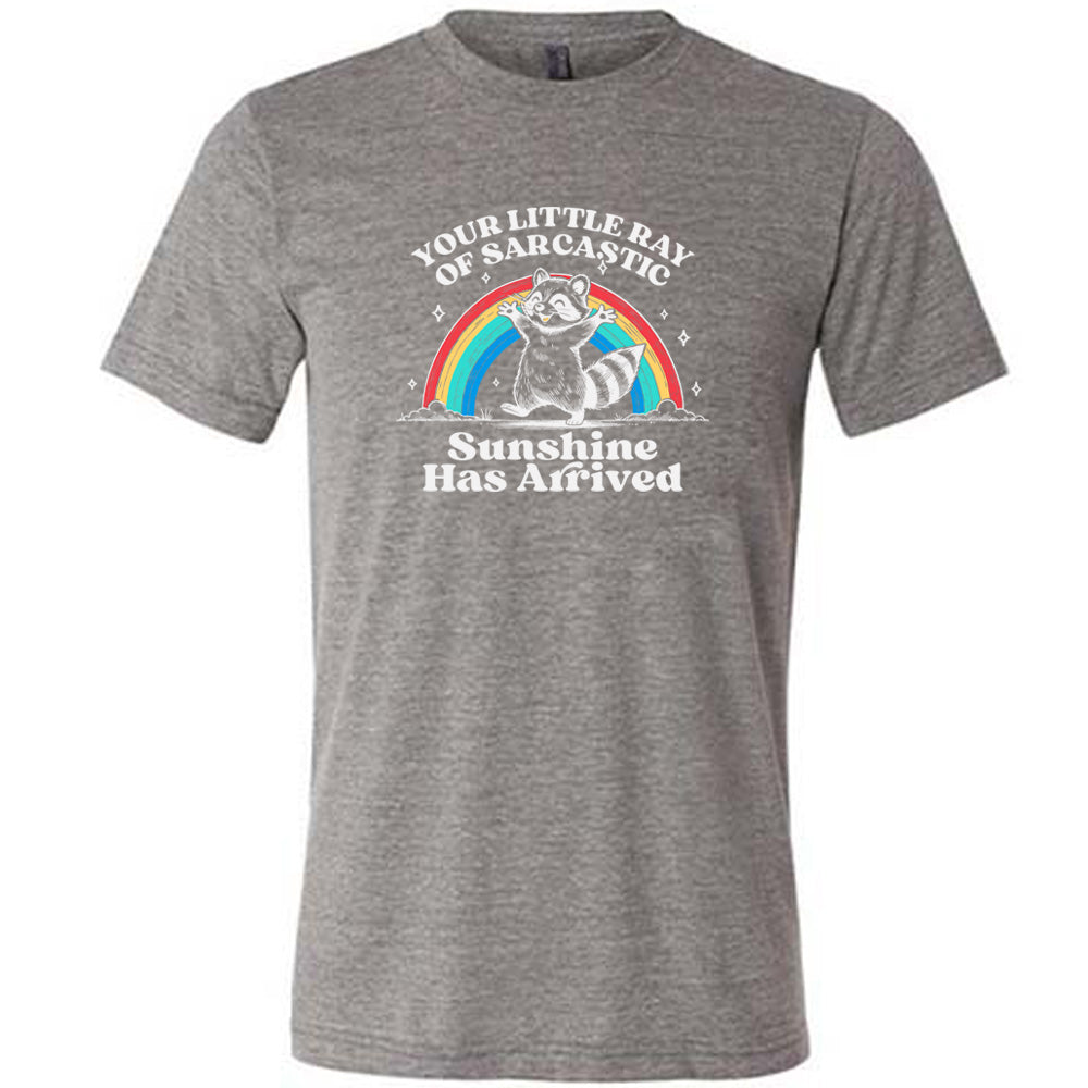 Your Little Ray of Sarcastic Sunshine Has Arrived Shirt Unisex