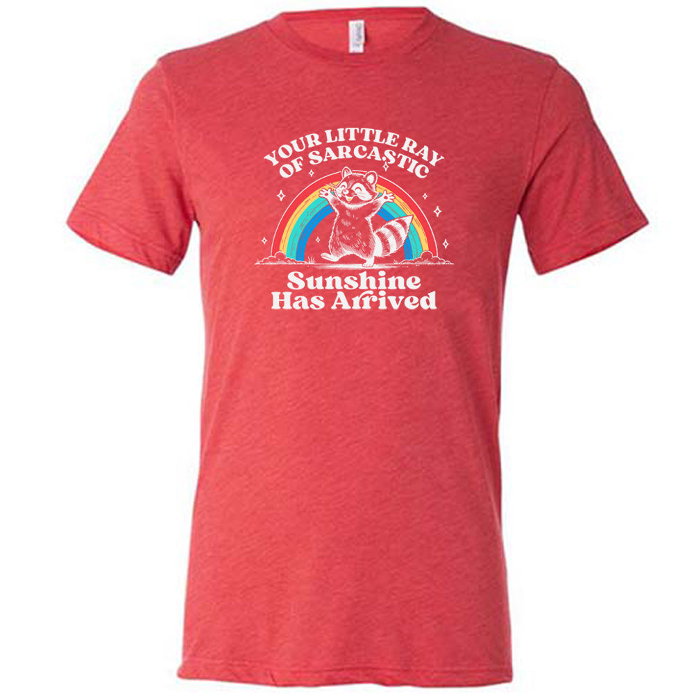 Your Little Ray of Sarcastic Sunshine Has Arrived Shirt Unisex
