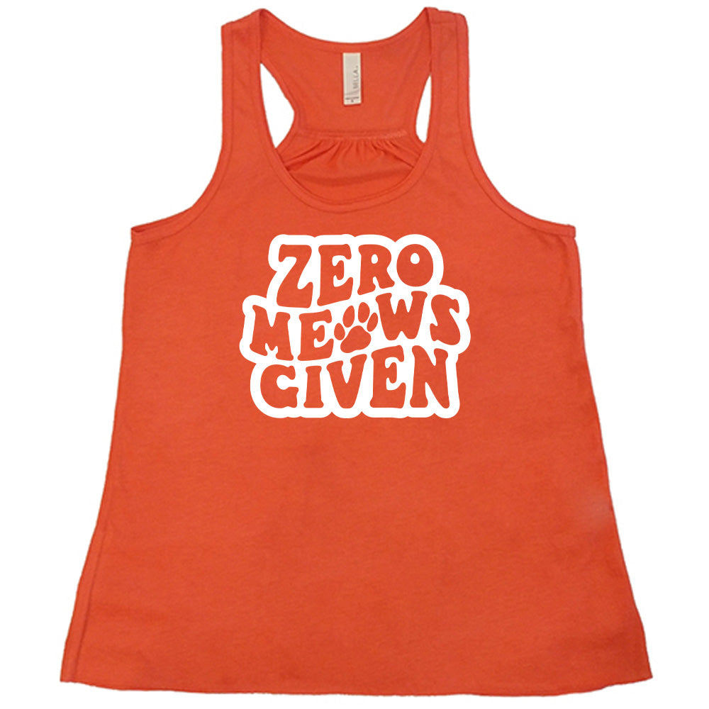 Zero Meows Given Shirt