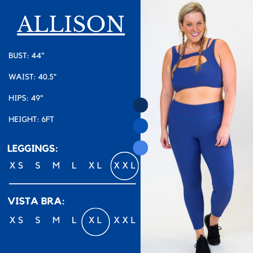Ribbed Leggings | Navy
