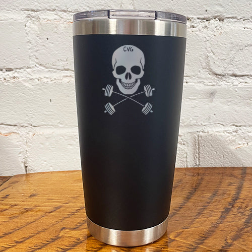 Tumbler | Skull & Barbell Crossbones
