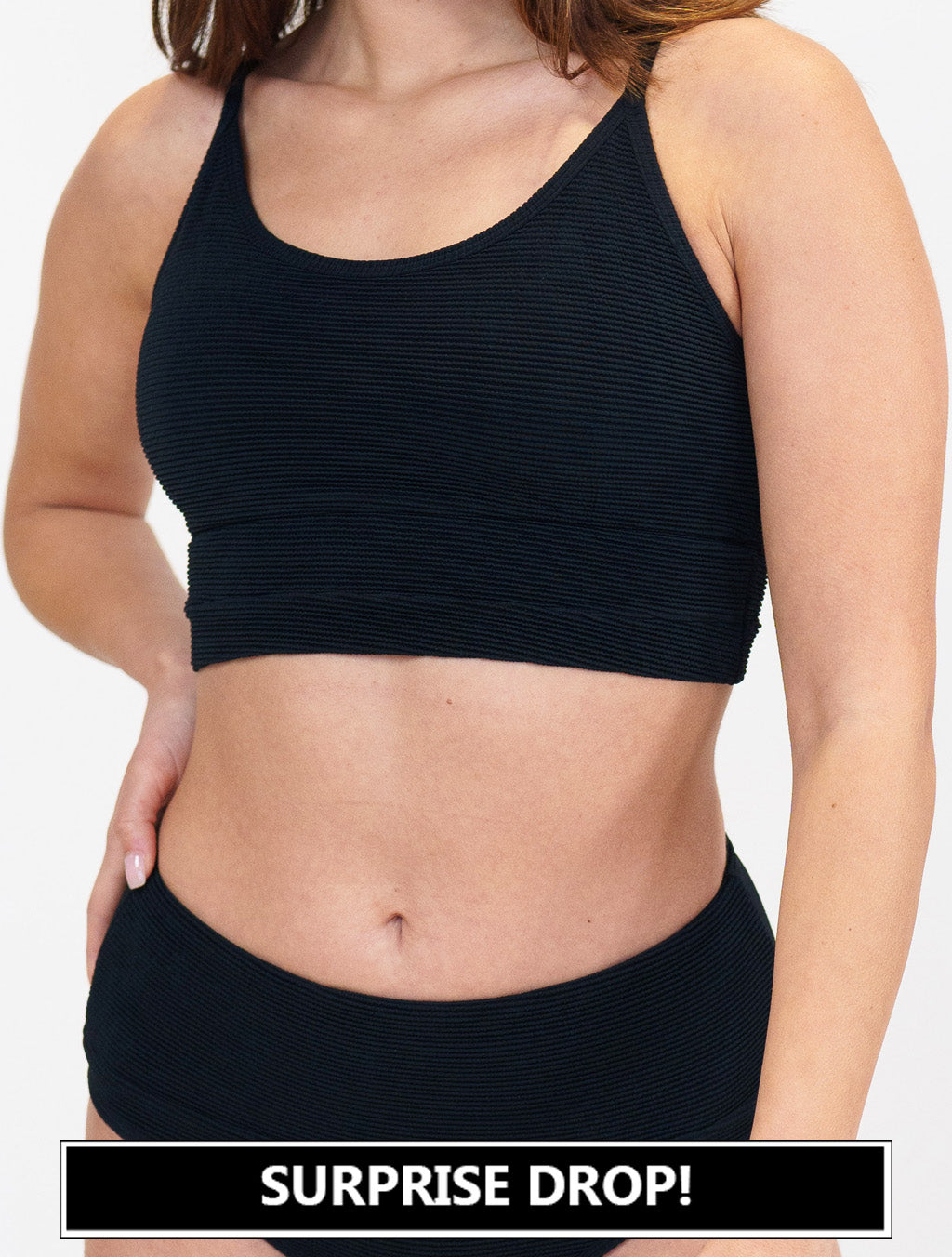 Swimsuit Top | Black Coastline