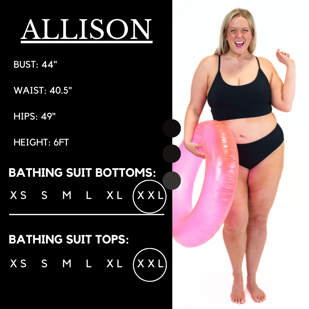 Swimsuit Bottom | Black Coastline