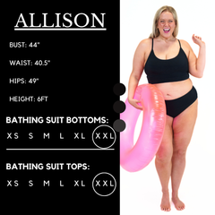 Swimsuit Top | Black Coastline