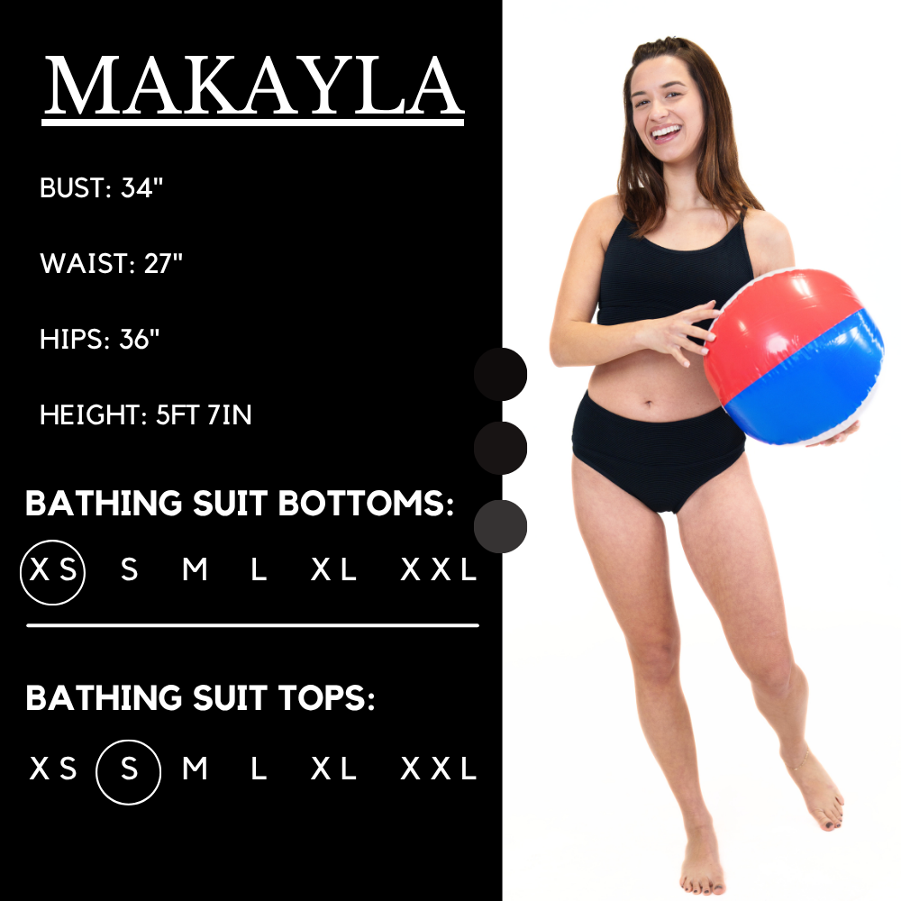 Swimsuit Bottom | Black Coastline