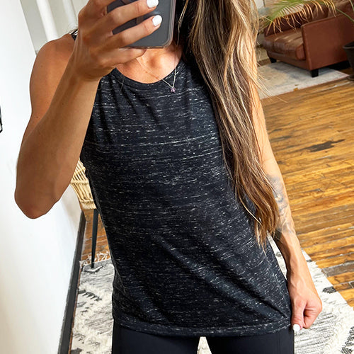 Marble Muscle Tank