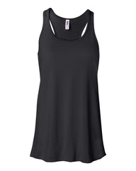 Custom Flowy Racerback Tank - Black