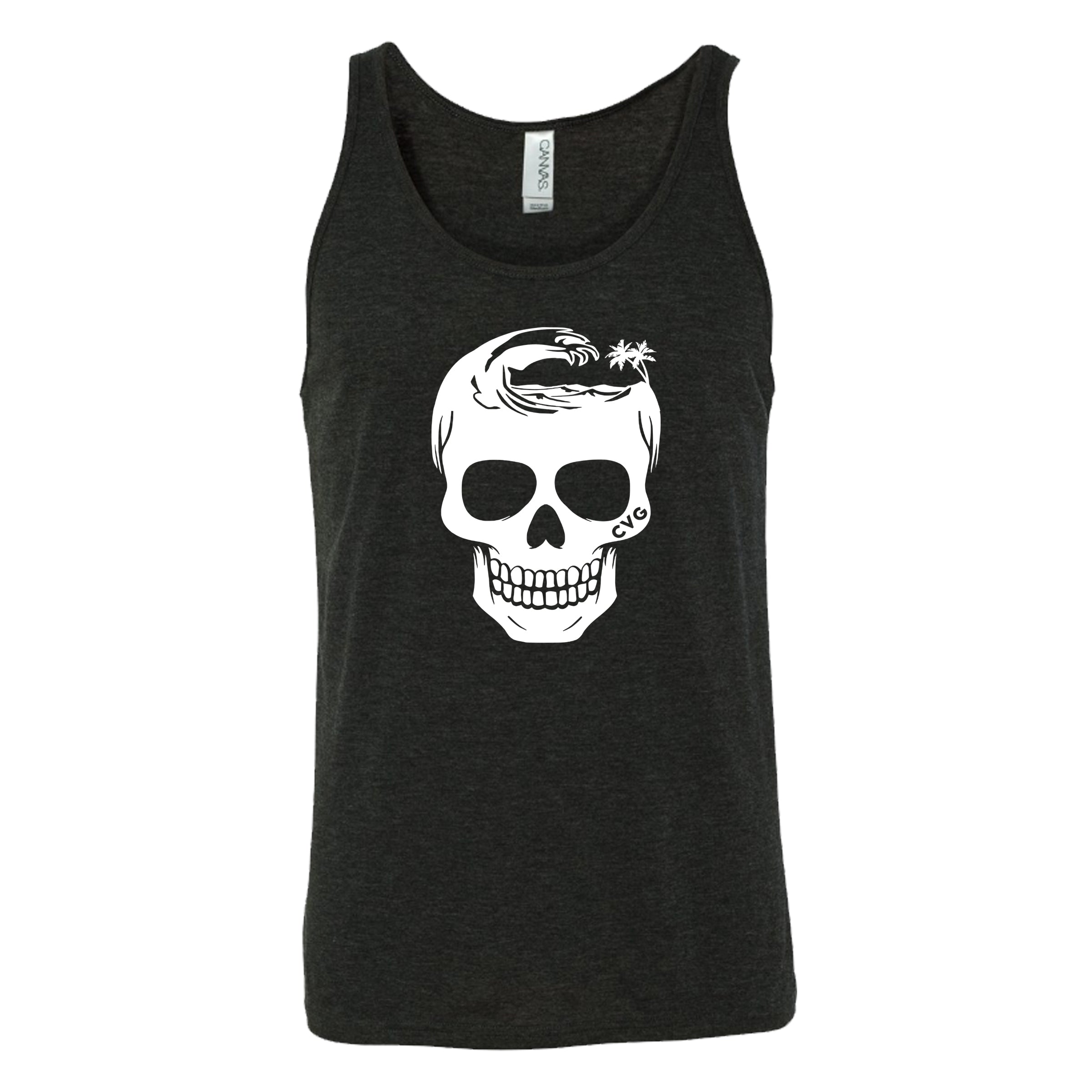 Tropical Skull Shirt Unisex