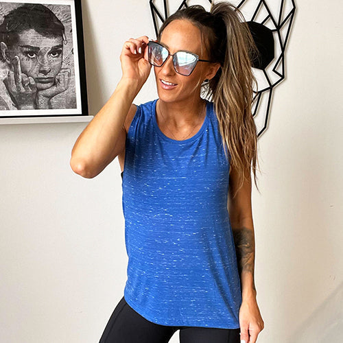 Marble Muscle Tank