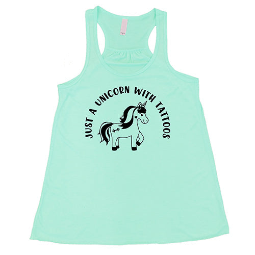 Just A Unicorn With Tattoos Shirt