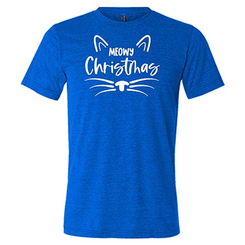 Meowy Christmas Shirt Unisex