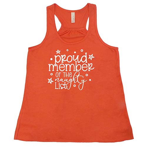 Proud Member Of The Naughty List Shirt