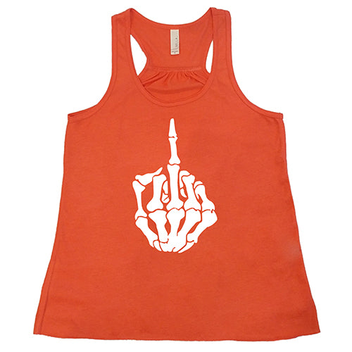Skeleton Middle Finger Shirt
