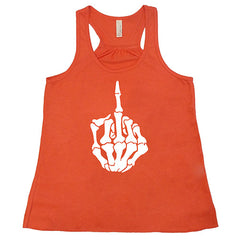 Skeleton Middle Finger Shirt