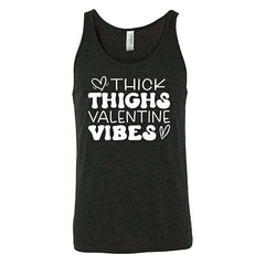 Thick Thighs Valentines Vibes Shirt Unisex