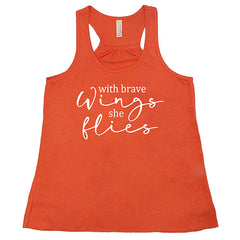 With Brave Wings She Flies Shirt