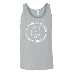 With Ice Cream Anything Is Popsicle Shirt Unisex