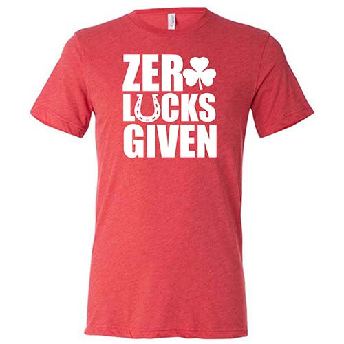 Zero Lucks Given Shirt Unisex