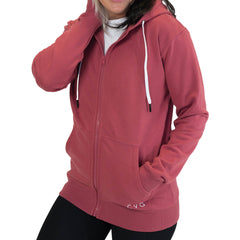 Zip Up | Faded Rose