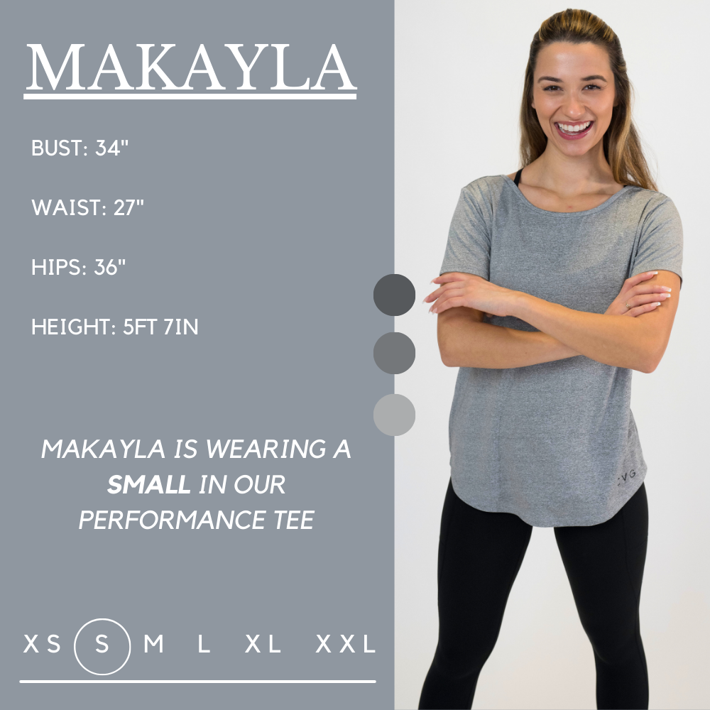 Performance Tee | Heather Grey