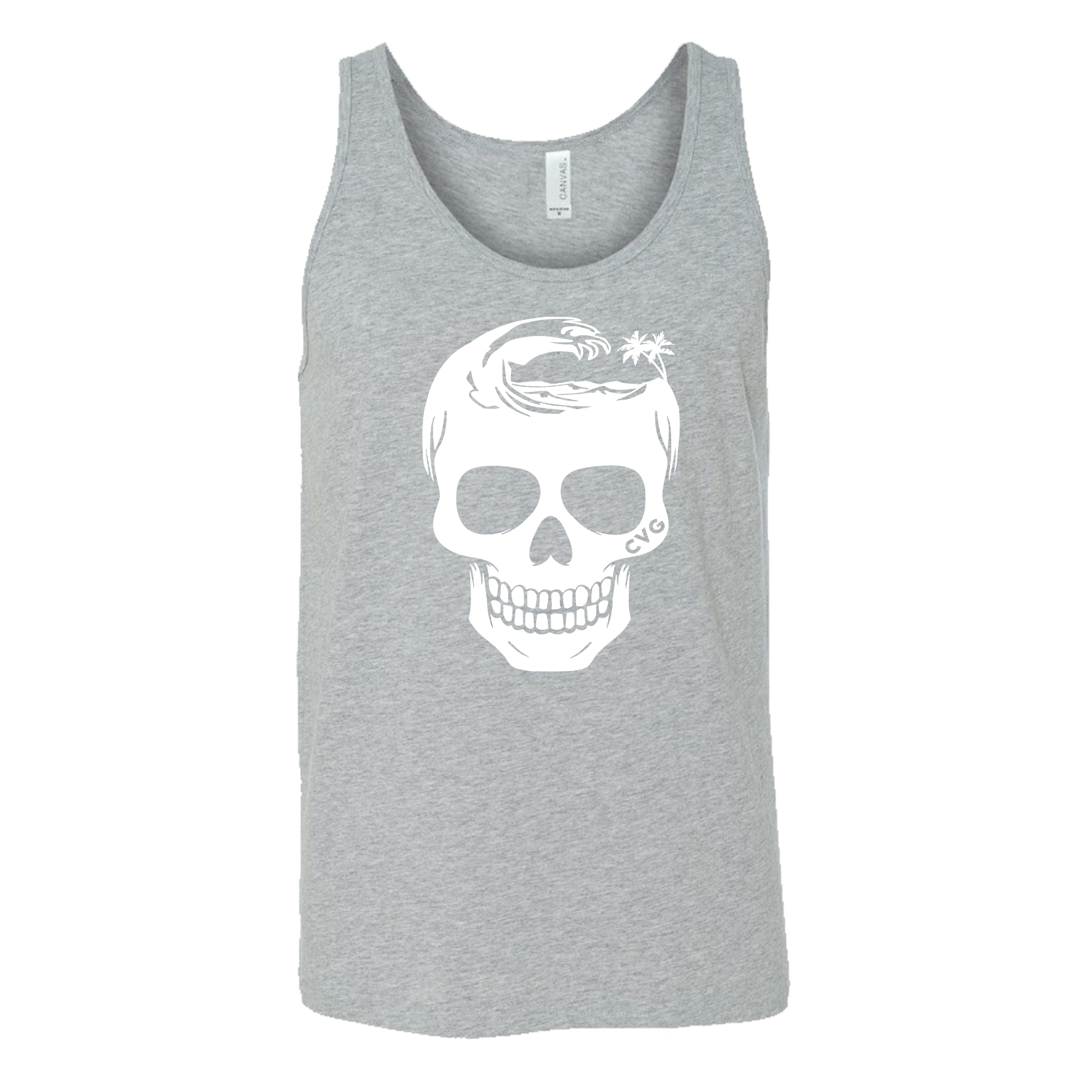 Tropical Skull Shirt Unisex