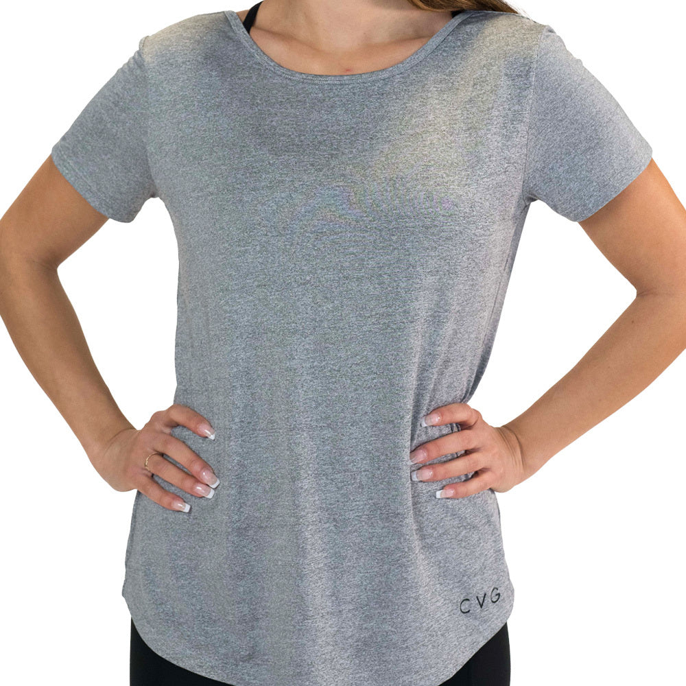 Performance Tee | Heather Grey