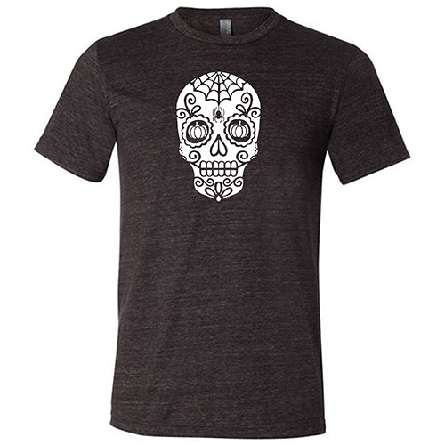Skull With Pumpkin Eyes Shirt Unisex