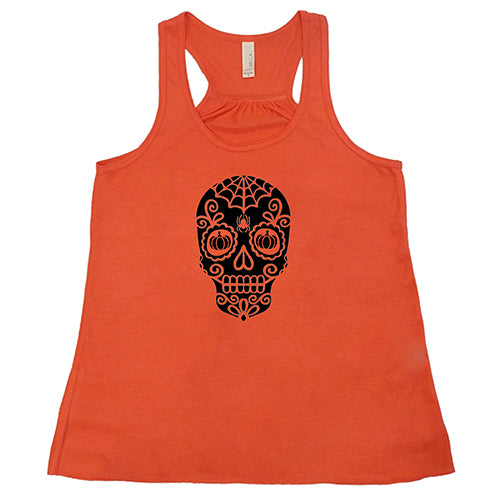 Skull With Pumpkin Eyes Shirt