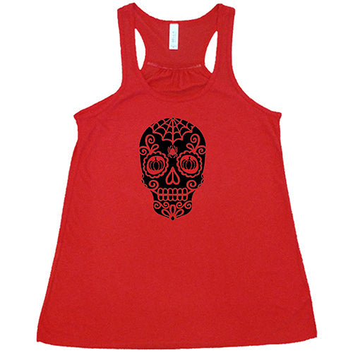 Skull With Pumpkin Eyes Shirt