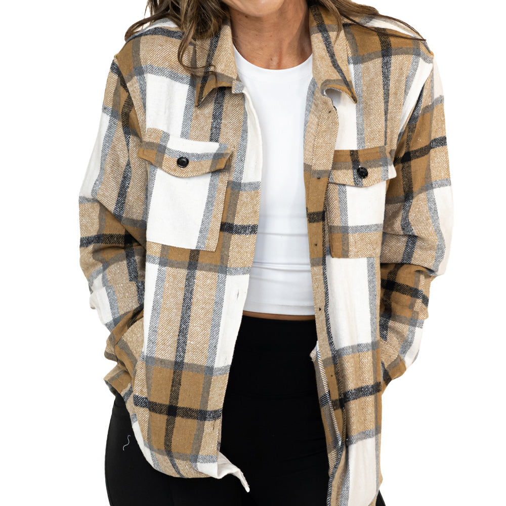 Shacket | Khaki