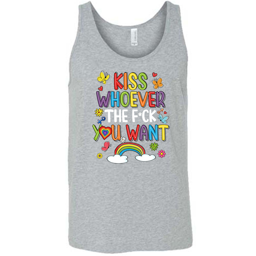 Kiss Whoever The Fuck You Want Shirt Unisex