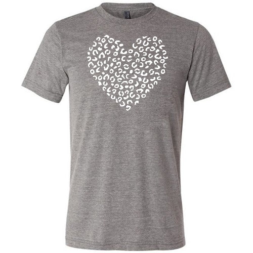 Leopard Heart Shirt Unisex