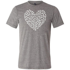 Leopard Heart Shirt Unisex