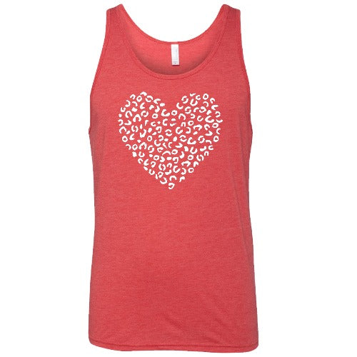 Leopard Heart Shirt Unisex