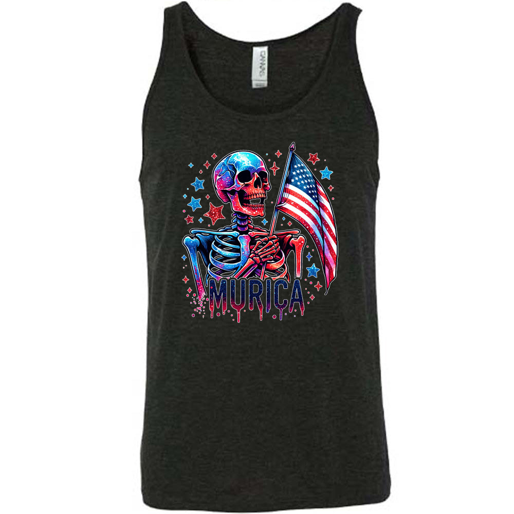 Murica Skeleton Shirt Unisex