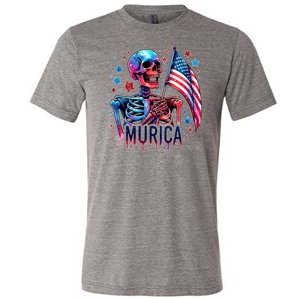 Murica Skeleton Shirt Unisex