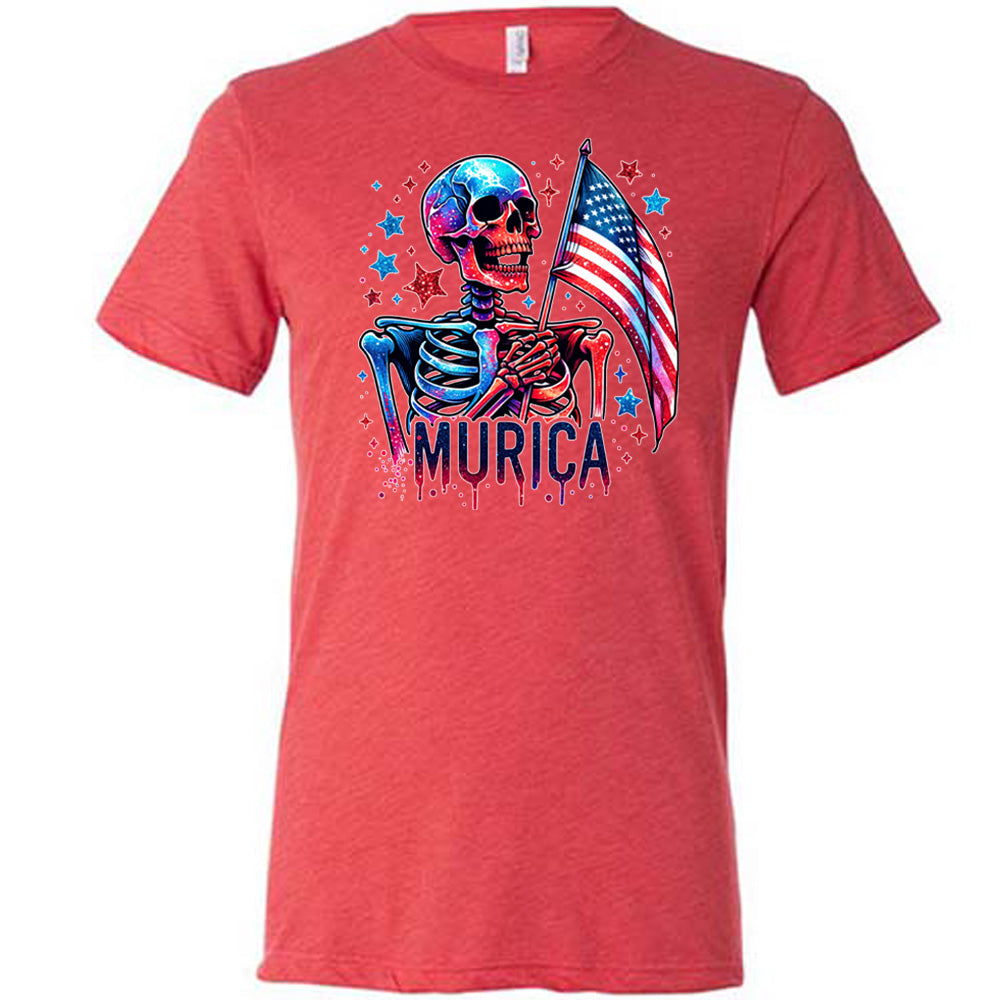 Murica Skeleton Shirt Unisex
