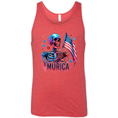 Murica Skeleton Shirt Unisex