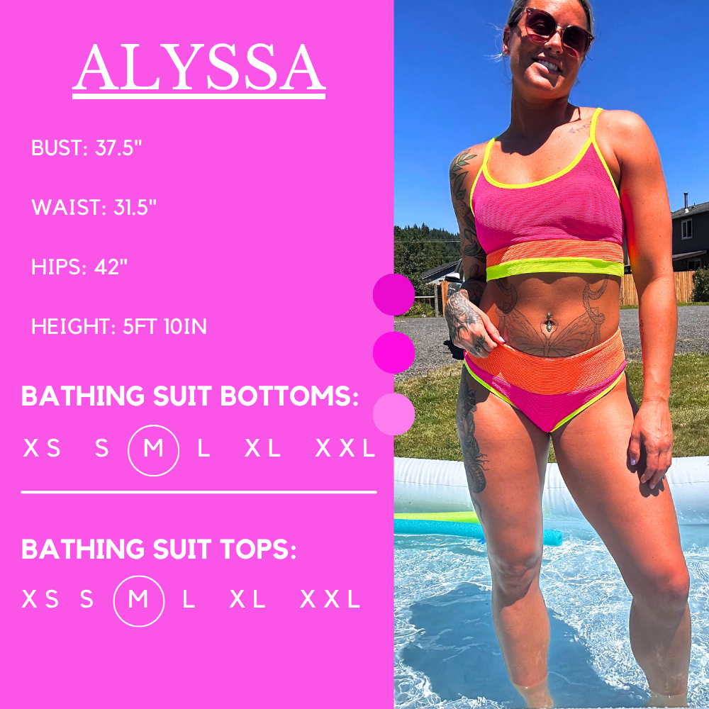 Swimsuit Bottom | Neon Coastline