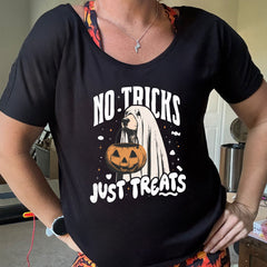 No Tricks Just Treats Dog | Slouchy Tee